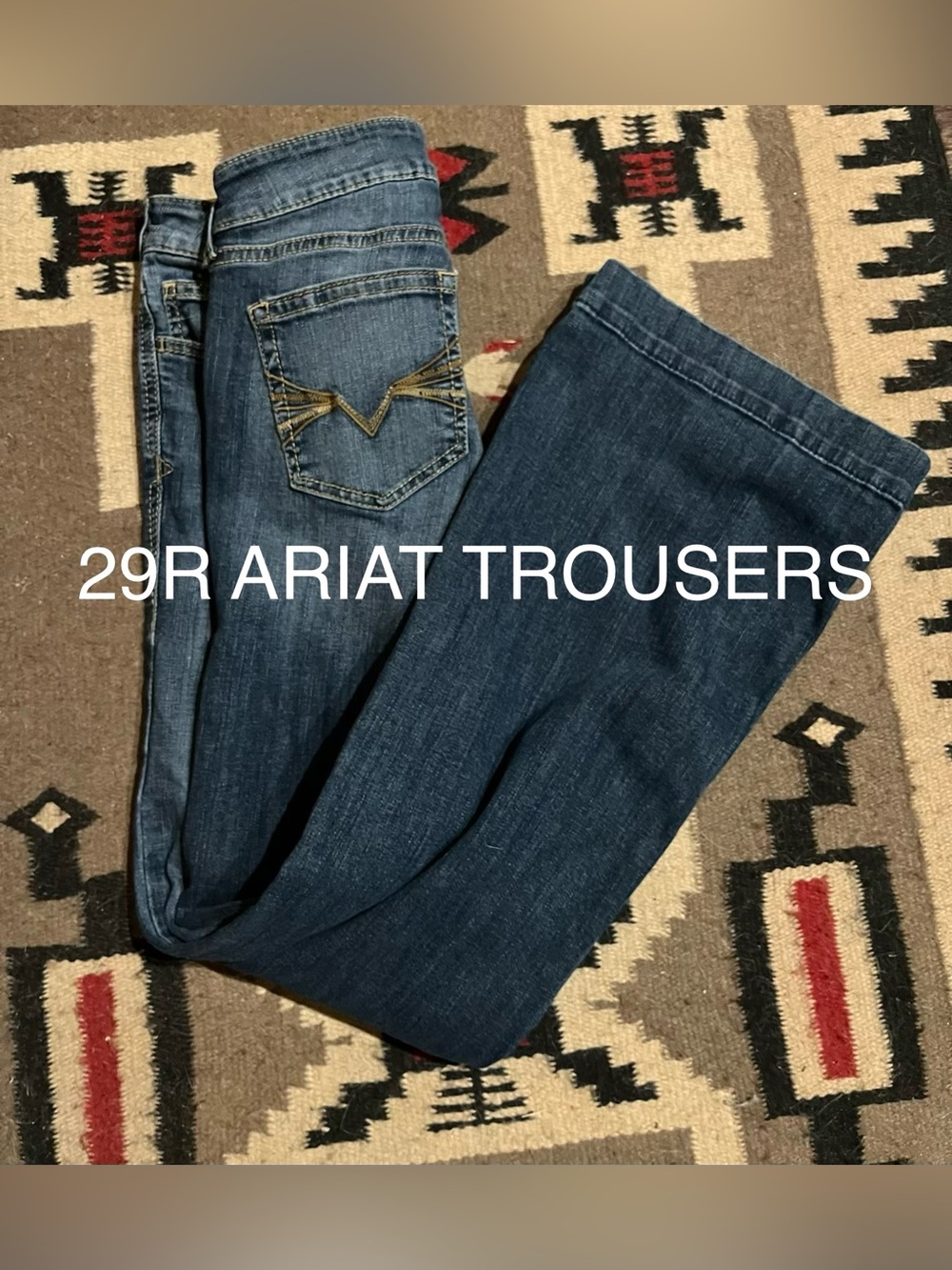 Ariat Women's Dark Blue Denim Jeans - 29x33
